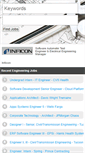 Mobile Screenshot of jobs4engineering.com